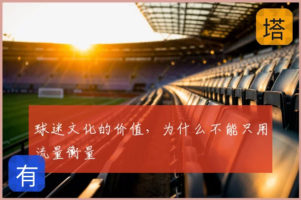 球迷文化的价值,为什么不能只用流量衡量